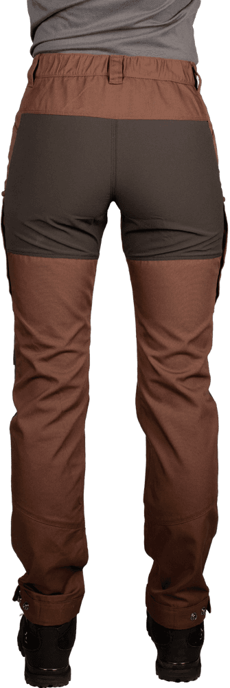 Alaska Trekking Lite Pro -naisten housut, Dark Red, view: 2