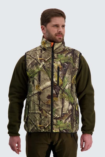 Alaska Tundra Ms Reversible Padded Vest, Blaze 3D, view: 6