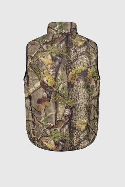 Alaska Tundra Ms Reversible Padded Vest, Blaze 3D, view: 3