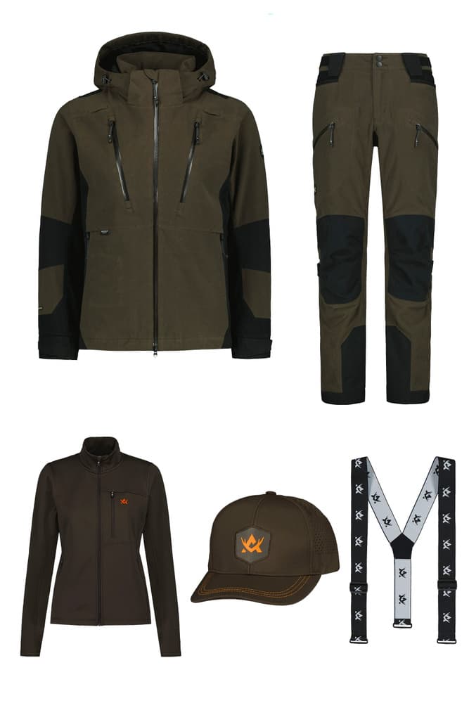 Superior Pro Damen Komplett-Set, Brown-Black, view: 0