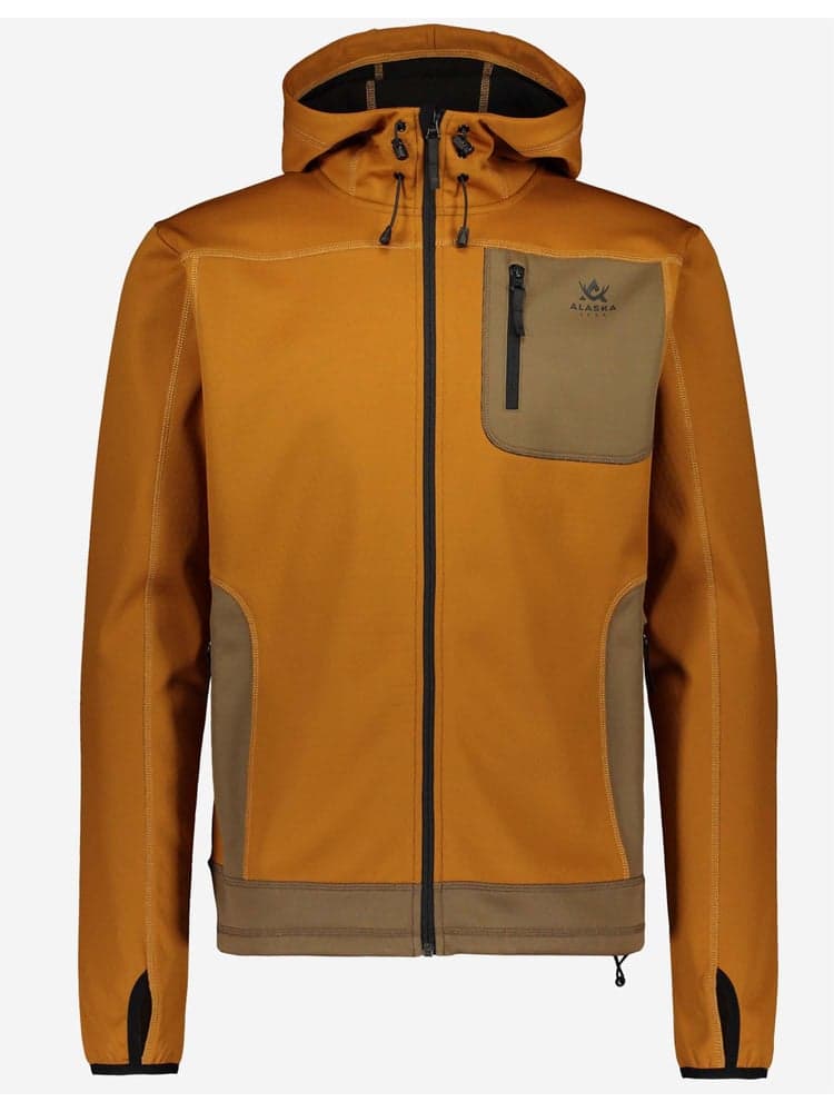 Alaska Sniper Ms Powerfleece Hoodie Rusty, view: 0