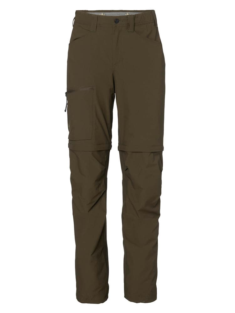 Chaser Lite Ws Zip Off Pants Solid Brown, view: 1
