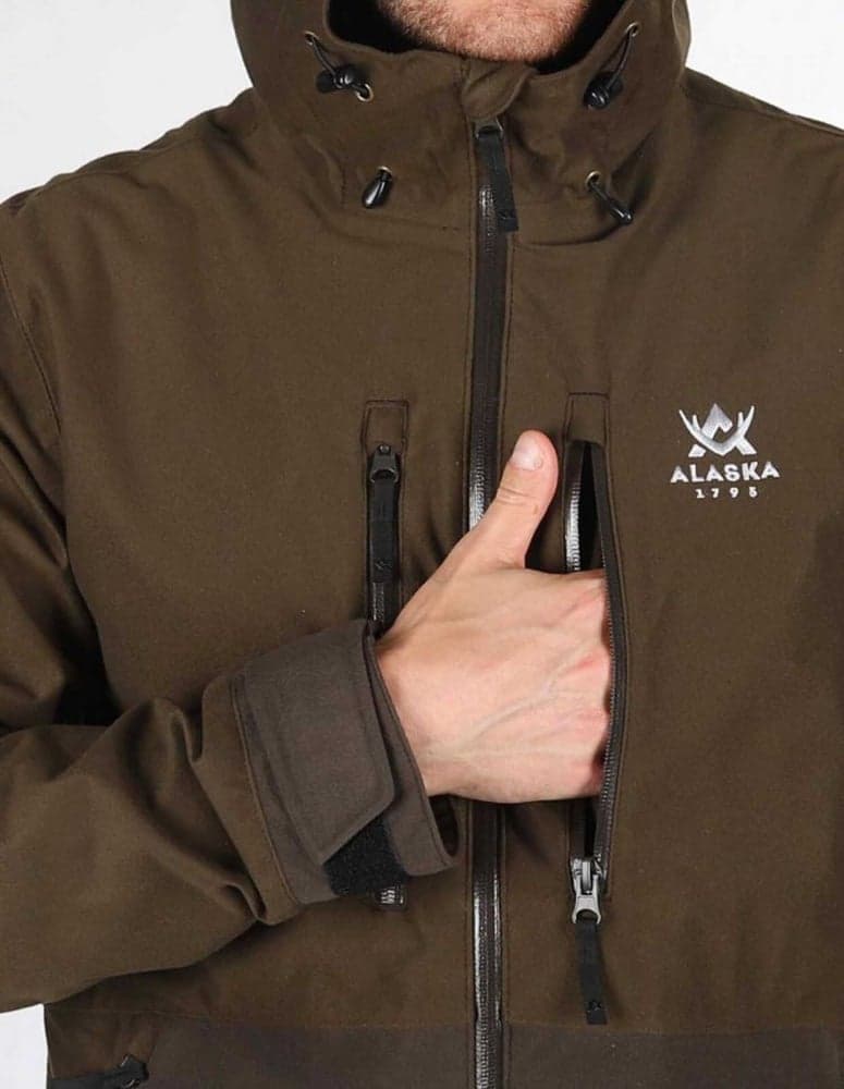 Alaska Active Ms Jacket Moss Brown, view: 3