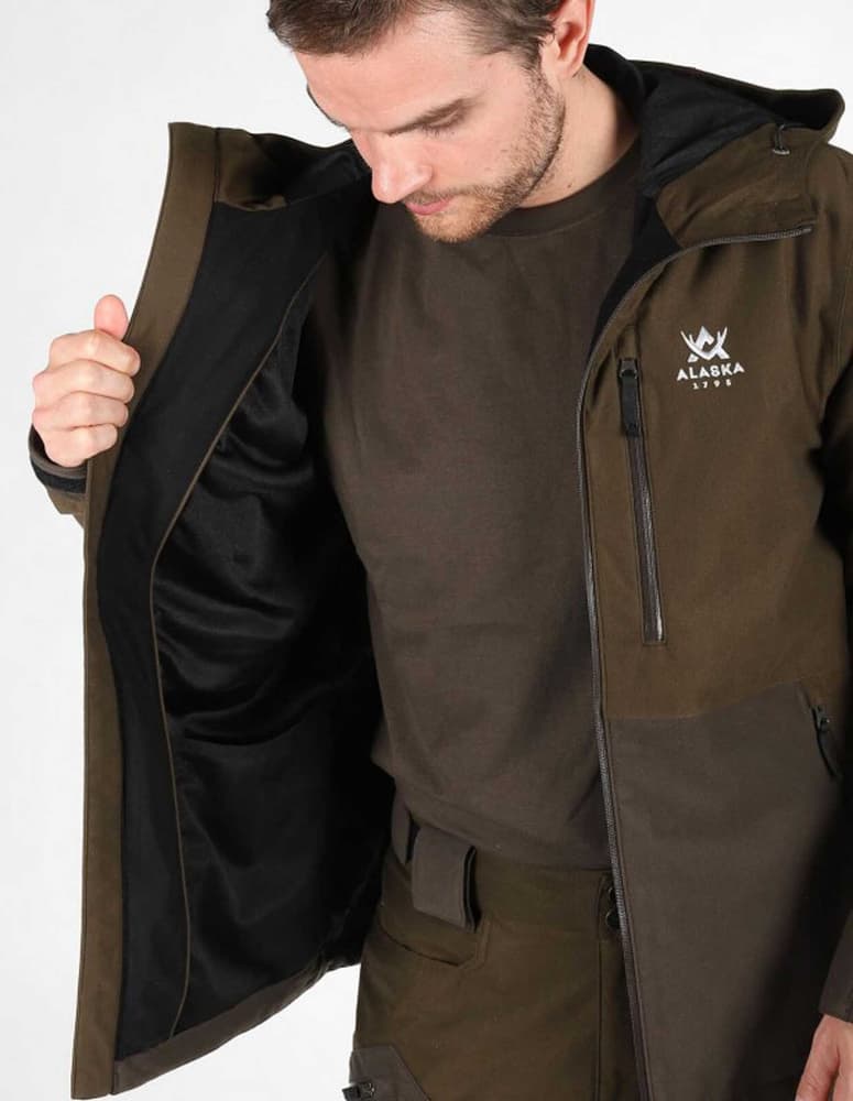 Alaska Active Ms Jacket Moss Brown, view: 4