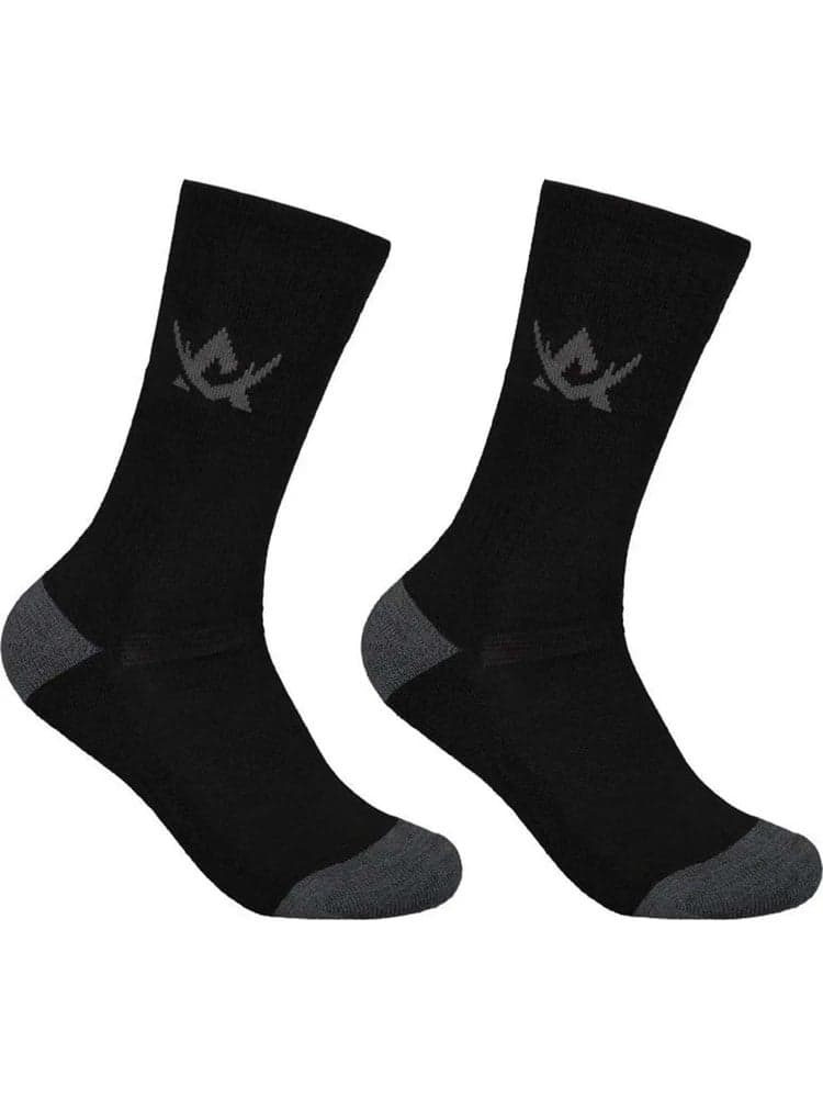 Alaska Hunter Wool Socks 2 pairs Dark Grey, view: 0