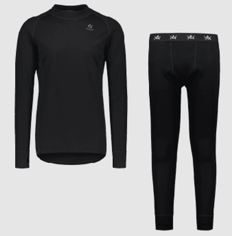 Alaska Merino Ms Base Layer Set Black, view: 0