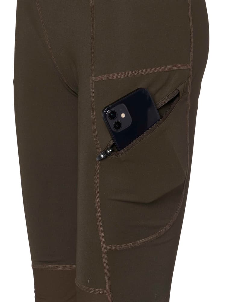 Active Hunter Ws Tights Solid Brown, view: 3
