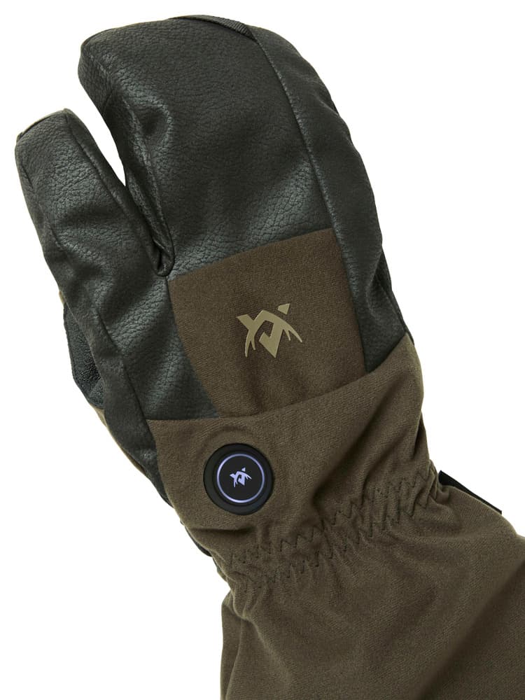 Heat System Mittens Solid Brown, view: 1
