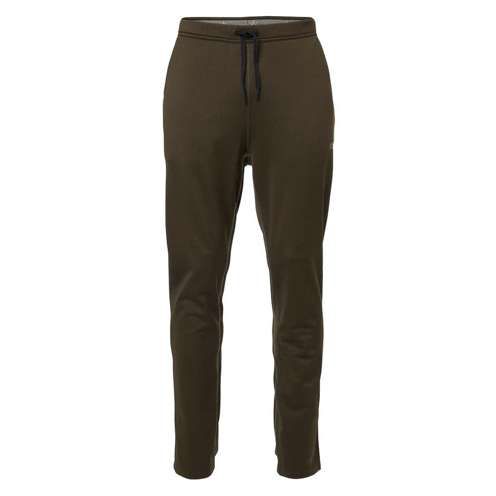 Thermodry Ms Mid Layer Pants Solid Brown, view: 0