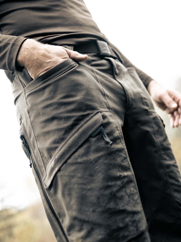 Superior Pro Ms Pants Solid Brown, view: 4