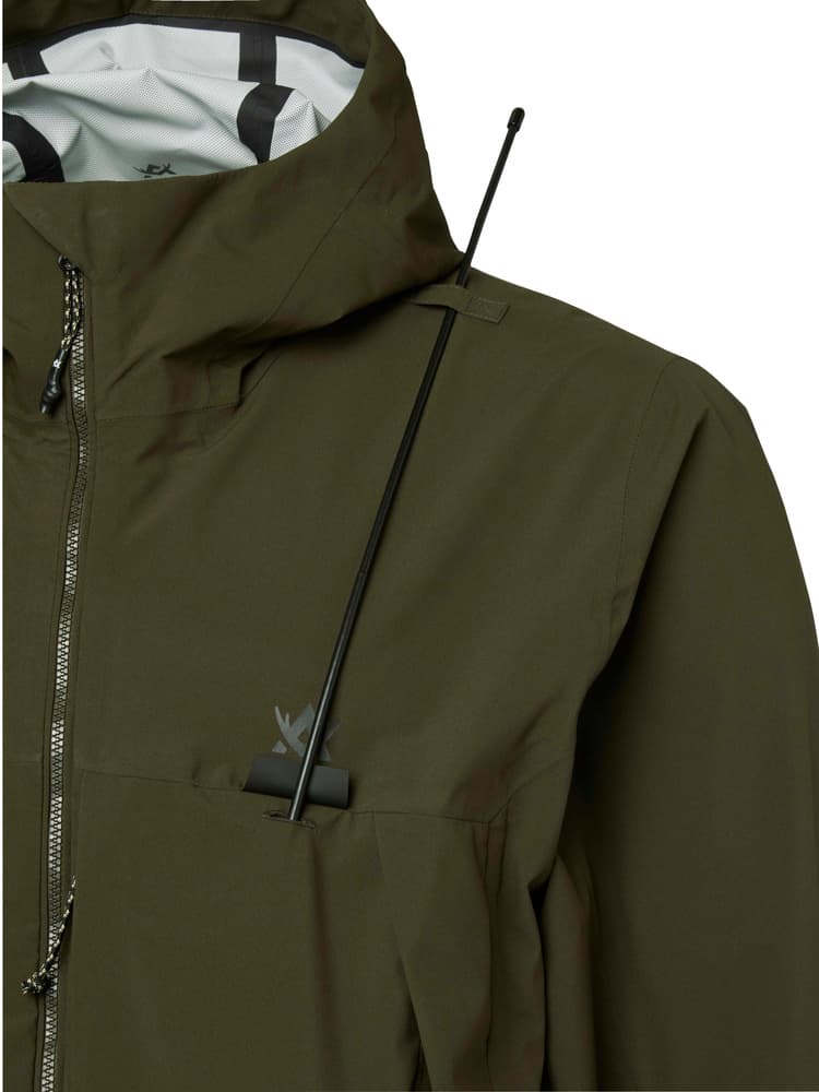 Active Hunter Ms Rain Jacket Night Green, view: 2