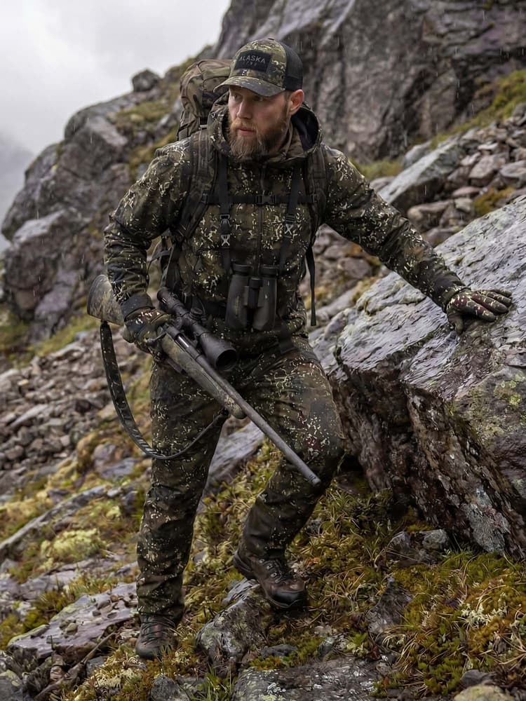 Active Hunter Ms Rain Jacket BlindTech Forest, view: 1