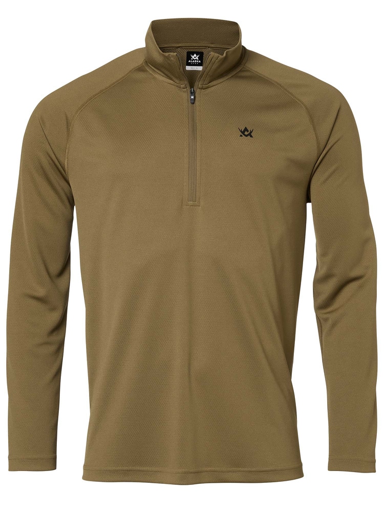 productImage: CoolDry Ms Half-Zip Top Gravel