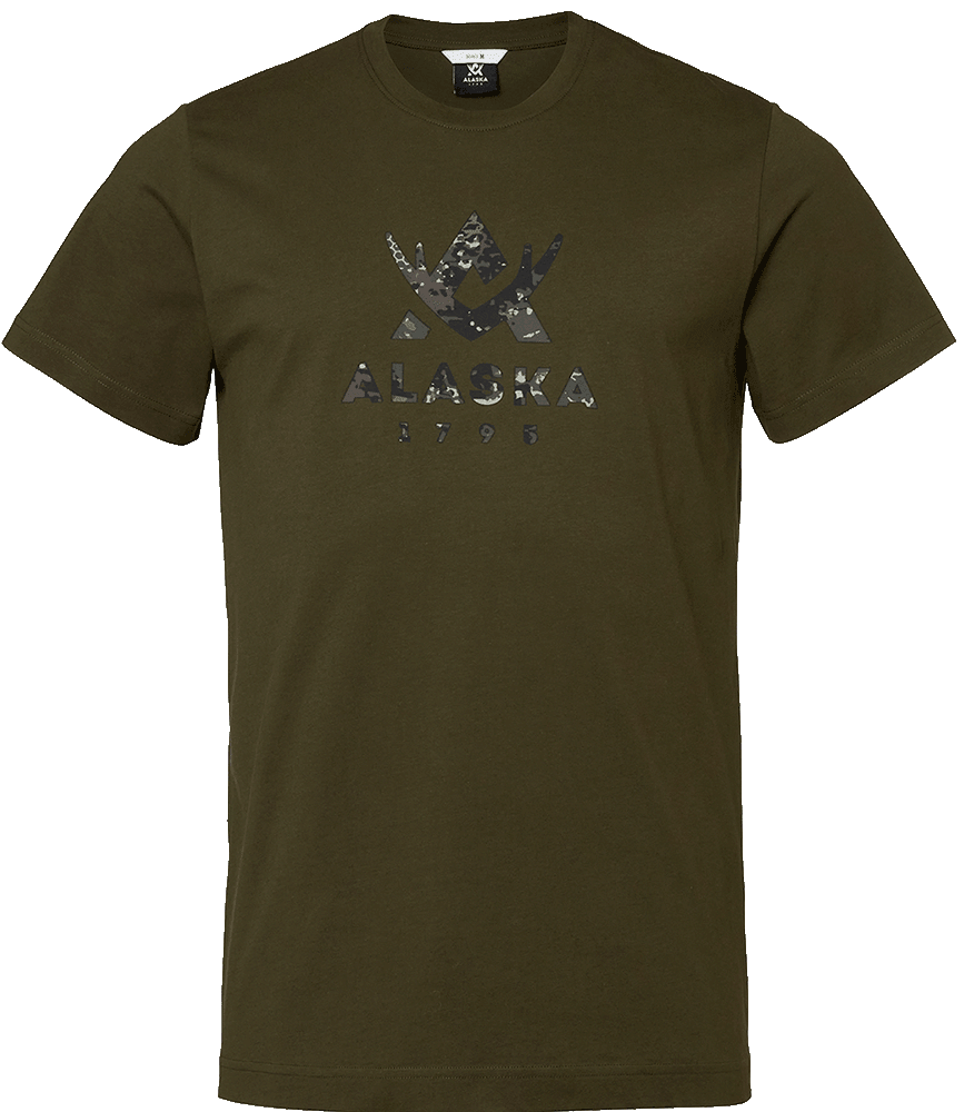 productImage: Camo Logo Herre T-skjorte, Night Green
