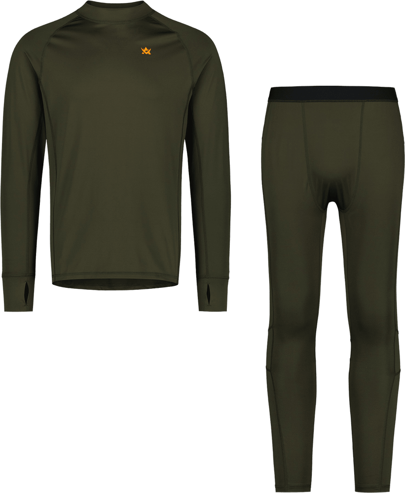 productImage: Alaska CoolDry Ms Base Layer Set, Night Green