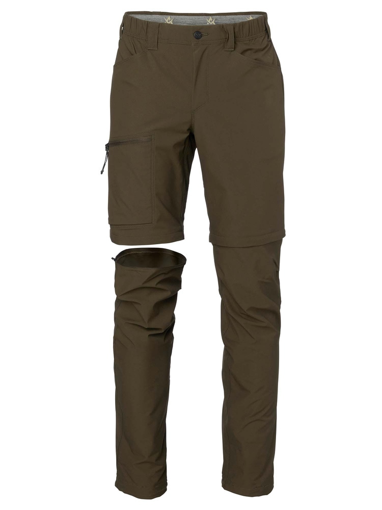 productImage: Chaser Lite Ms Zip Off Pants Solid Brown