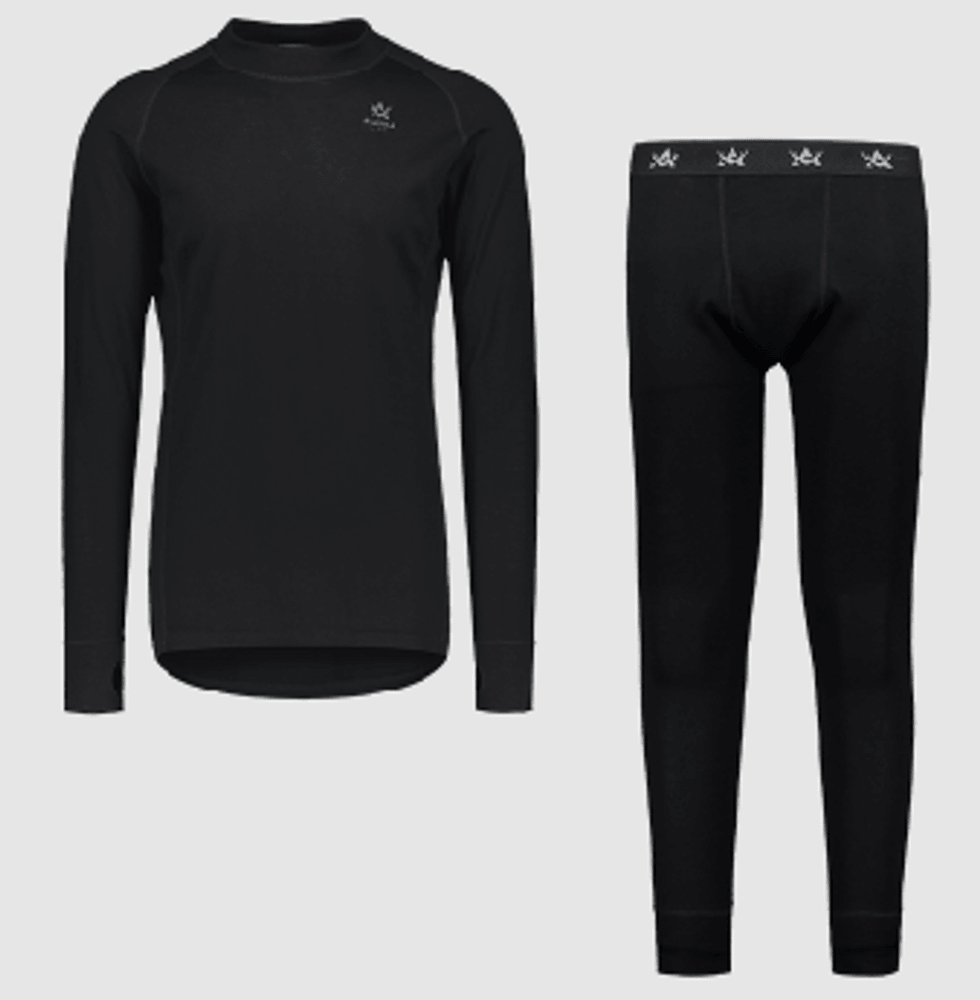 productImage: Alaska Merino Ms Base Layer Set Black