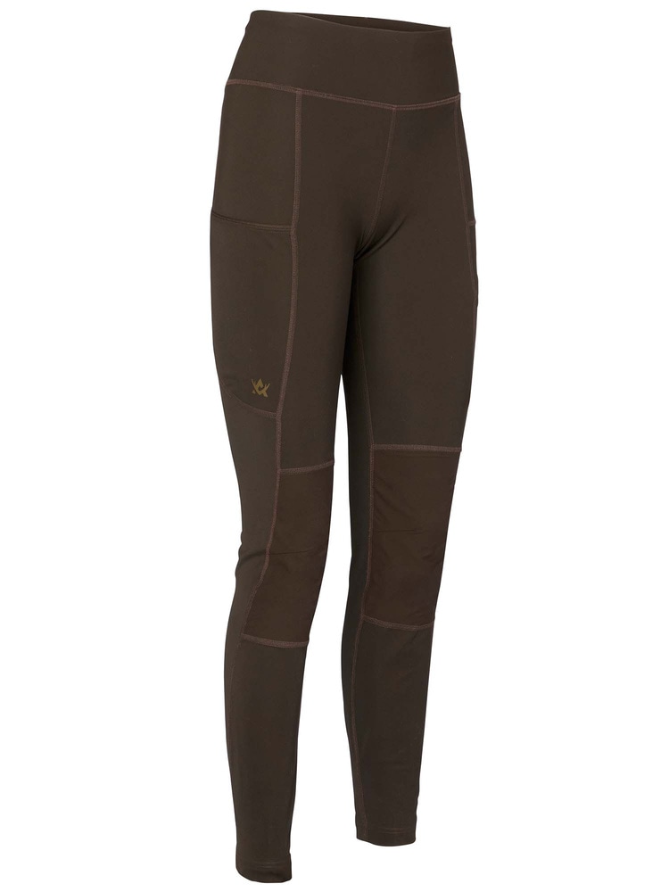 productImage: Active Hunter Ws Tights Solid Brown