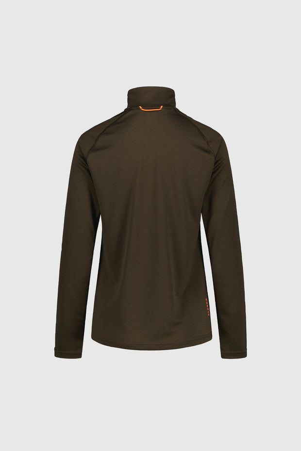 CoolDry Ws Half-Zip Top 530942 Brown_Back WEB.jpg