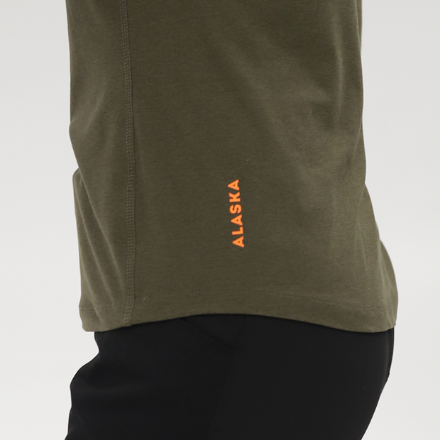 CoolDry Ws Half-Zip Top_Moss Brown_530210_detail2 Normaali.png