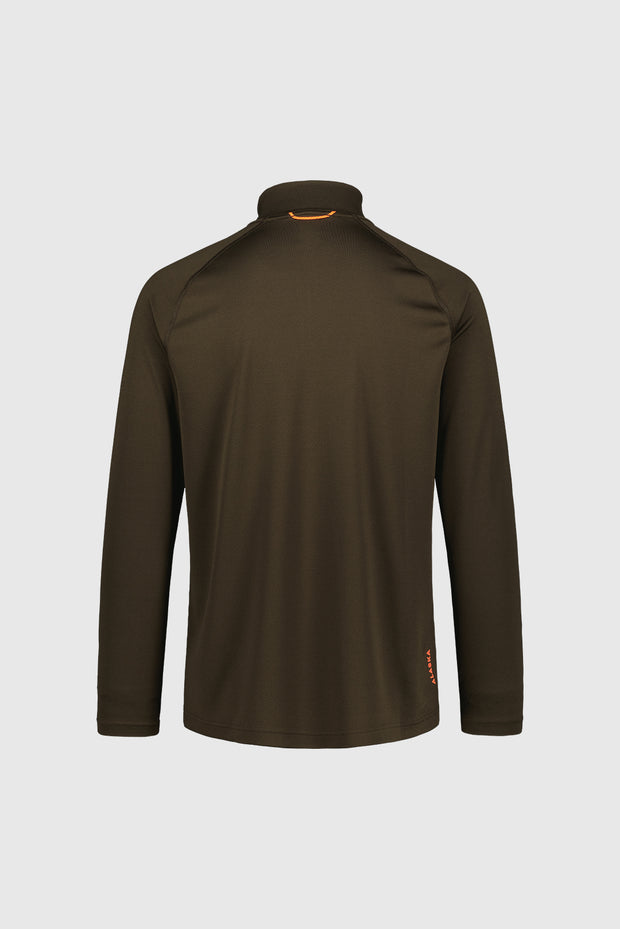 CoolDry Ms Half-Zip Top 510562 Brown_Back WEB.jpg