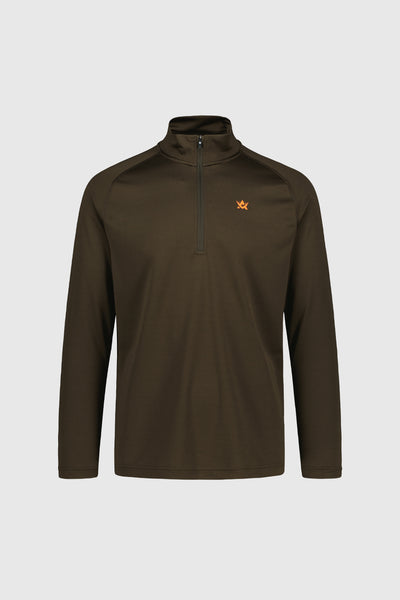CoolDry Ms Half-Zip Top 510562 Brown_Front WEB.jpg