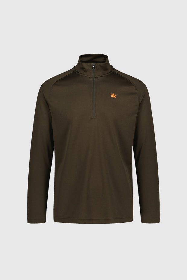 CoolDry Ms Half-Zip Top 510562 Brown_Front WEB.jpg