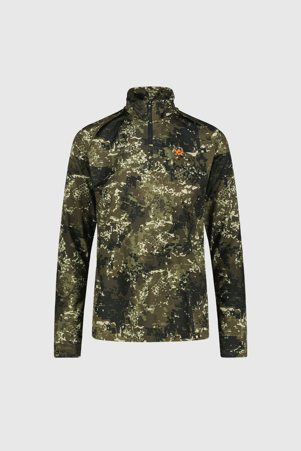 CoolDry Ws Half-Zip Top 530952 BlindTech Forest_Front WEB.jpg
