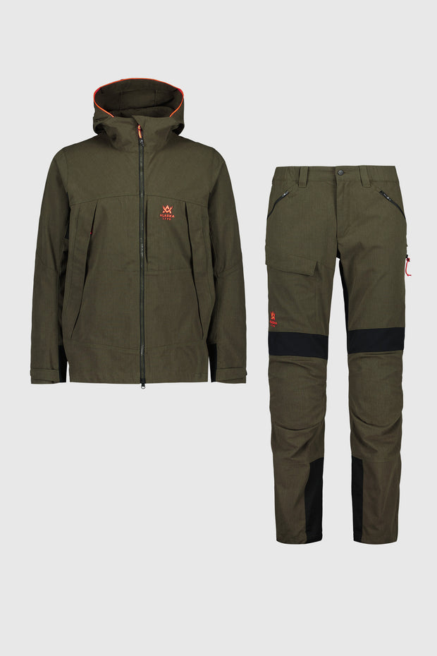 Alaska Durashield Ms Hunting Suit, Night Green