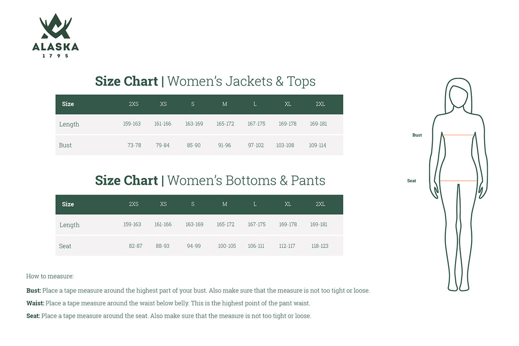 Sizechart