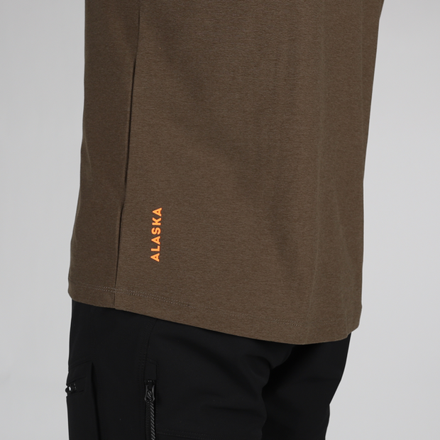 CoolDry HalfZip_mossbrown_510350_detail2 Normaali.png