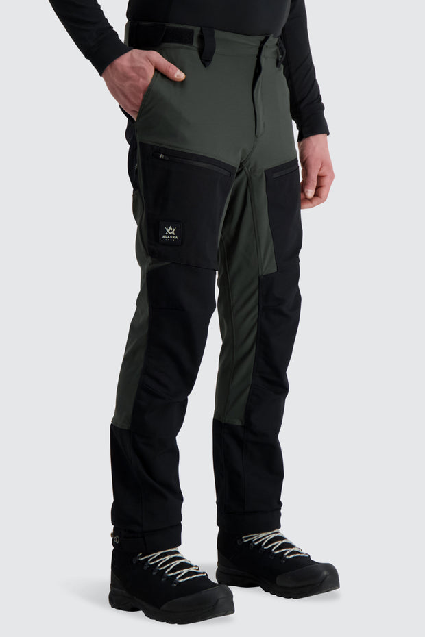 Trekking Lite Pro Dark Olive M Pants_legs_4.jpg