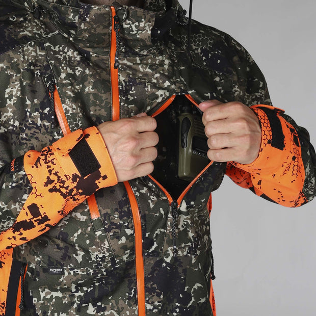 Alaska Superior Pro Ms Hunting Suit, BlindTech Safety Mix