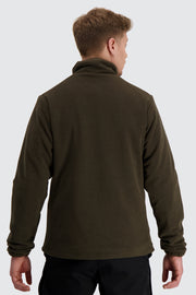 Dawson Moss Brown M Waterproof Fleece Jacket_top_7.jpg